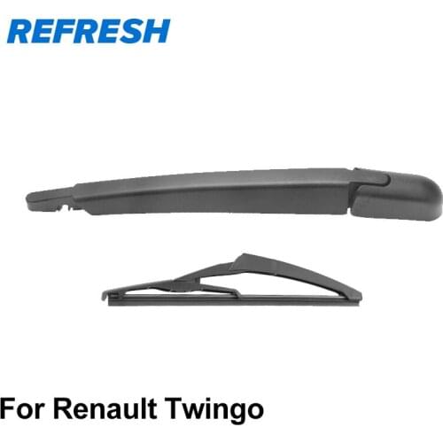 REFRESH Rear Wiper Arm & Rear Wiper Blade for Renault Twingo Model Year from 1993 to 2014