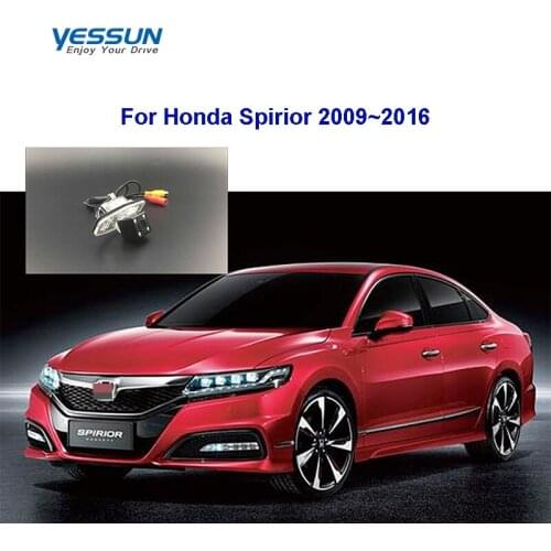 Yessun Rear View Camera For Honda Spirior 2009~2016 4 LED camera Night Vision 170 Degree HD camera