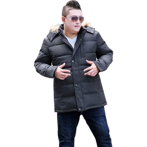 2019 new Winter Park Cotton jacket Mens Hooded Warm jacket With Fur Collar fashion Casual jacket Mens jacket More Size XL-10XL