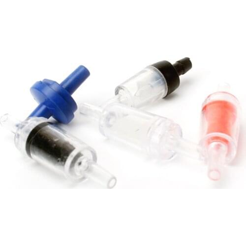 10pcs/lot Aquarium Non-Return One Way Check Valve CO2 Aquarium Fish Tank Air Pump Prevention Water Backflow Valve