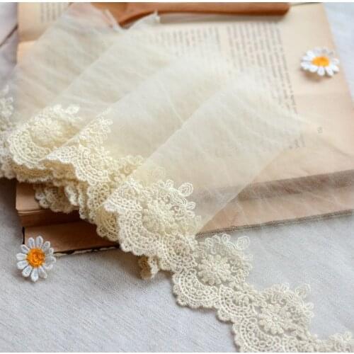 1 Meters/lot Width 21cm Green Red Black Eyelash Fabric Lace Polyester Embroidered Lace Fabrics Womens Clothing Diy Lace Trim