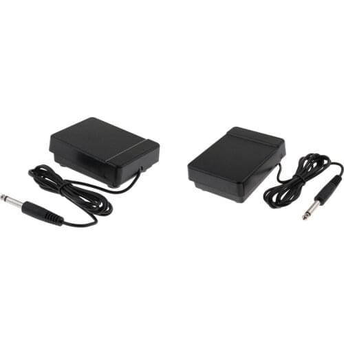 2pcs Sustain Pedal Foot Switch for Electronic Keyboard Piano