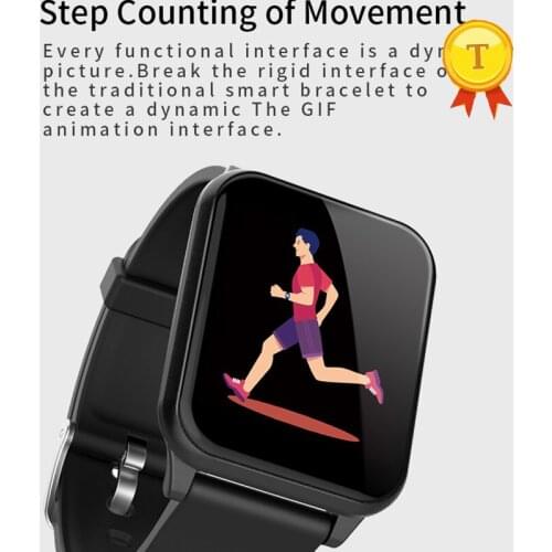 2018 Newest Arrive beautiful heart rate monitor ppg smart band Smart Watch with Blood Pressure Weather Fitness Bracelet band