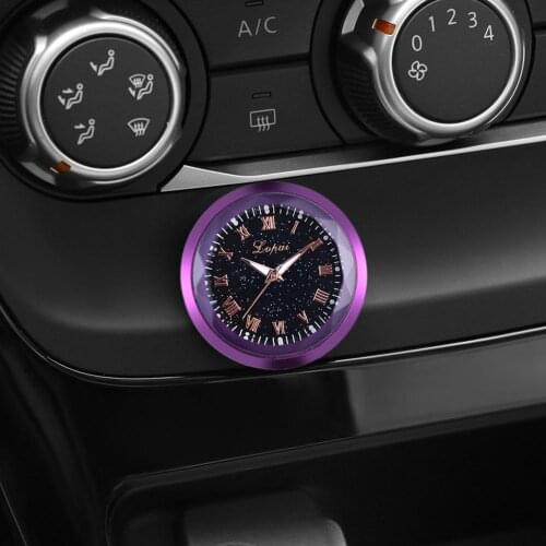 3PCS Car Noctilucent Decoration Stick-On Electronic Watch Car Clock Watch For SUV Cars Free Shipping