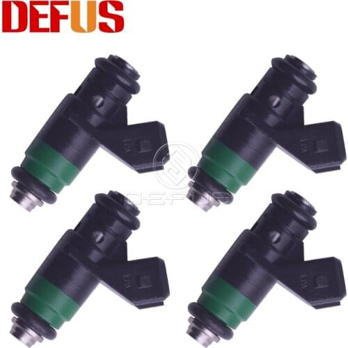 4PCS Genuine Fuel Injector for Renault Logan Duster Sandero OE H82132254 Nozzle Injectors Fuel Replacement Injection Flow Match