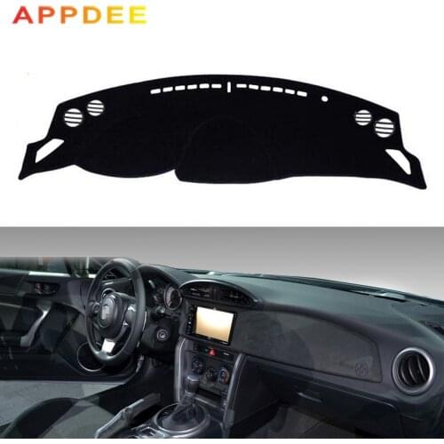 APPDEE Car Dashboard Cover Dash Mat Dash Pad Carpet Dashmat Anti-UV For Toyota 86 GT86 FT86 Subaru Brz 2012-2015 2016 2017 2018