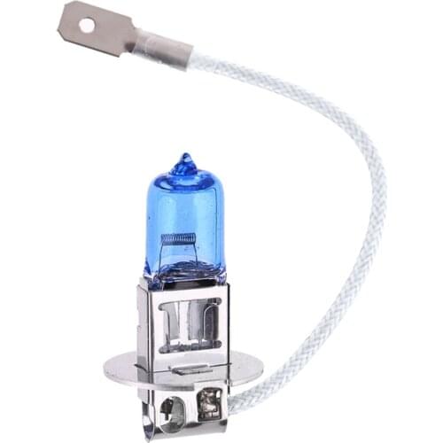 1pc Halogen Bulb 12V 55W 5000K Quartz Glass Car Headlight Lamp H1/H3/H4/H7/H11