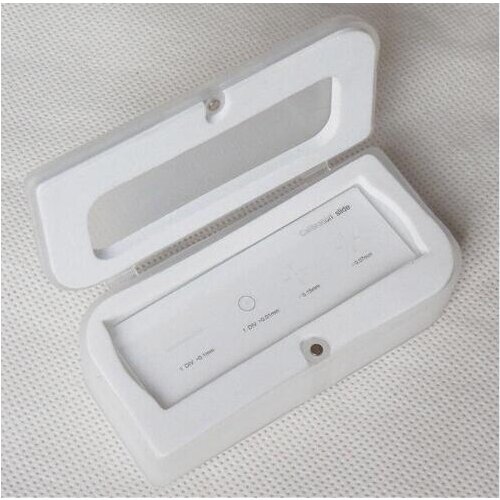 Microscope Slides 0.01mm Microscope Stage Micrometer Cross Dot 0.01mm Microscope Calibration Ruler Slides