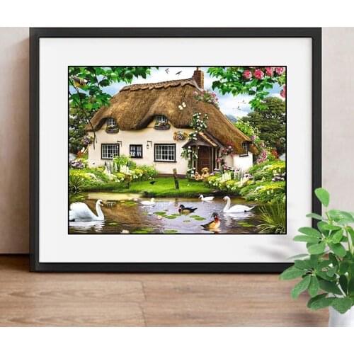 Mosaic Diamond Painting Cartoon 3D Cross Stitch Diamond Embroidery Farm Full New Arrival Decoration Home DIY