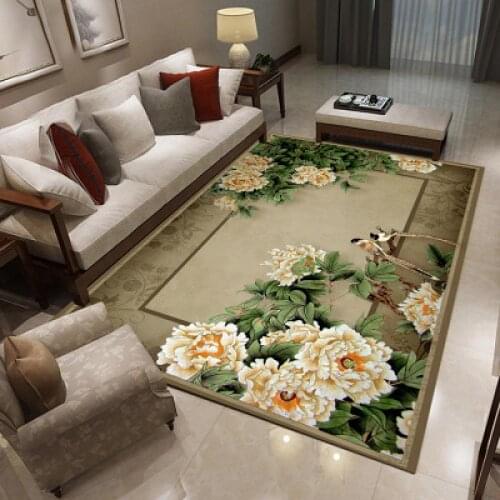 Cartoon Feather 3D Printing Carpets for Living Room Bedroom Large Area Rugs Anti-Slip Bedside Floor Mats Nordic Home Big Carpet