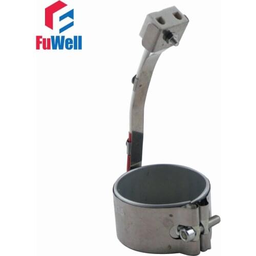 55mm x 40mm AC 220V 210W Ceramic Plug Stainless Band Heater