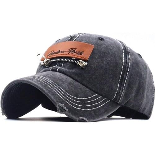 Simple Womens Mens Outdoor Cotton Cap High Quality Embroidered Unisex Fishing Baseball Caps Adjustable For Summer Male Hats