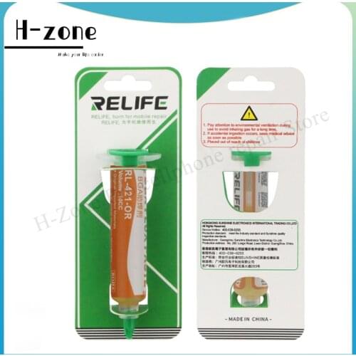 RELIFE RL-421 DIY Solder Soldering Paste Strong Activity Flux Grease For Chips Computer Phone BGA SMD PGA PCB Repair Tool