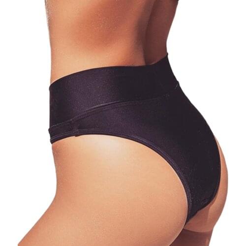 Sexy Womens Hot Swimming Trunks Bikini Shorts Brief Thong Bottom Brazilian High Waist Swimwear Beachwear Bathing Suit Women