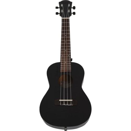 YAEL 23 Inch Ukulele Mahogany Concert Ukelele 23 Inch Hawaiian Black 4 Strings Small Guitar Guitarra Musical Instruments Gifts