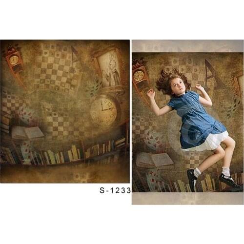 Magic house kids photo backgrounds vinyl fotografia child photographic backdrops for photo studio accessories photophone S-1233