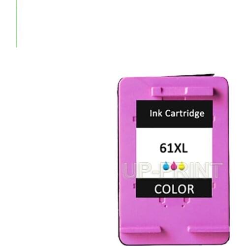 UP 1 PK Ink Cartridge compatible for HP 61XL Color Deskjet 1050 3050 2510 3510 D1010 1510 2540 4500 High quality