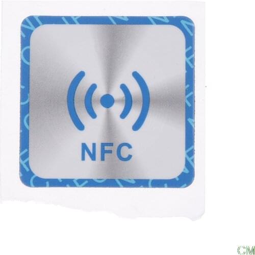 1Pcs Waterproof PET Material NFC Stickers Smart Adhesive Ntag213 Tags For All Phones Drop Shipping