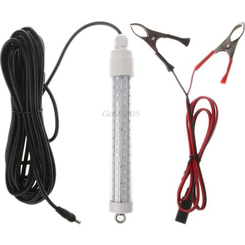 12V Underwater Fishing Light LED Night Light Boat Lamp Bait Lure Attracts Fish July1 Whosale&DropShip