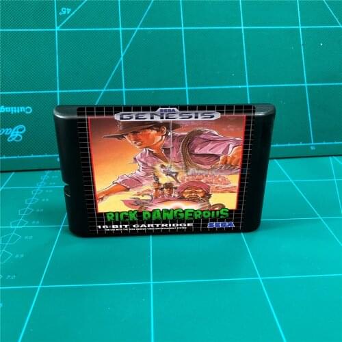 Rick Dangerous - 16 bit MD Games Cartridge For MegaDrive Genesis console