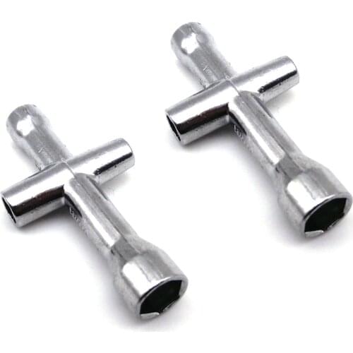 2PCS 4mm 5mm 5.5mm 7mm Cross Wrench Hex Socket Repair tools for 1/10 HSP Traxxas Tamiya HPI Kyosho RC Car D90 SCX10 RC Crawler