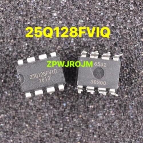 2pcs W25Q128FVIQ 25Q128FVIQ 25Q128FV1Q DIP-8