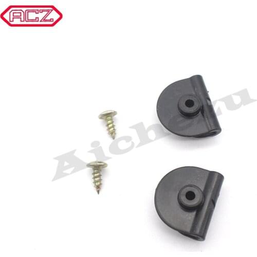 ACZ 2 PCS Clip Black Battery Left Side Cover Button Clips for Harley Sportster XL883 XL 883 XL 1200 2014-2017
