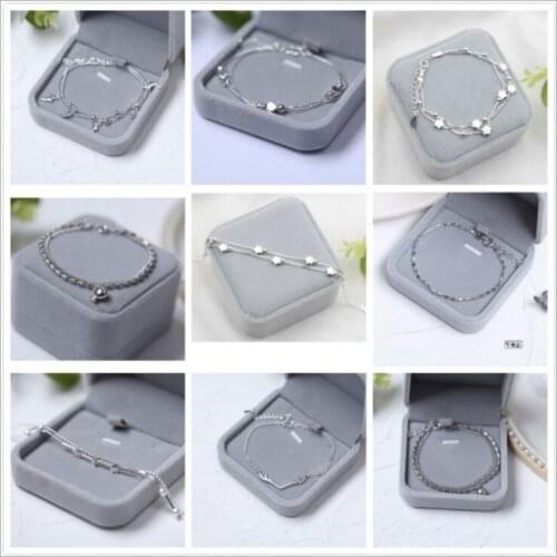 Silver-plated bracelets for students' jewelry simple popular for ladies Korean version of small jewelry fashion gift wholesale