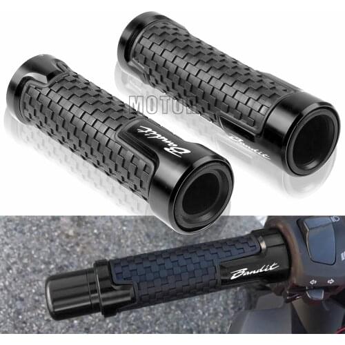For Suzuki GSF250/GSF600/S/GSF650/N/GSF1200/GSF1250 Bandit Motorcycle 7/8"22mm Handlebar Grips Handle Hand Bar GSF 250/600/650