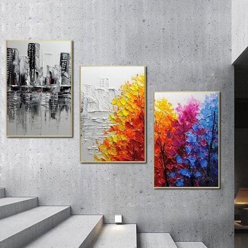 Gatyztory 3pcs Paint By Numbers For Adults Children Water Landscape HandPainted Oil Painting Canvas DIY Gift Home Decor 4050cm