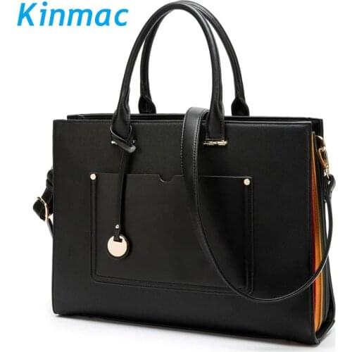 Kinmac Lady Bag Briefcase Brand Handbag Messenger Laptop Bag13 inch, Patchwork Women Case For MacBook Air Pro 13.3,Dropship F173