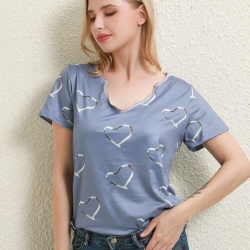 Sexy Crop Tops Womens Short-Sleeved T-Shirt Summer Casual Solid Color Base Shirts Vest Irregular V Neck Pullover Shirt