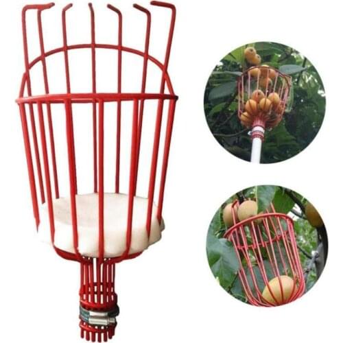 Metal Fruit Picker Fruits Collection Picking Head Tool Gardening Apples Pears Peaches Oranges Fruits Catcher Garden Tools