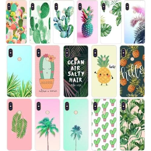 228H Panda Pour Coque Luxe Cactus Soft Silicone Tpu Cover phone Case for xiaomi redmi 6 pro 5 plus note 6 pro 4 4x mi 8