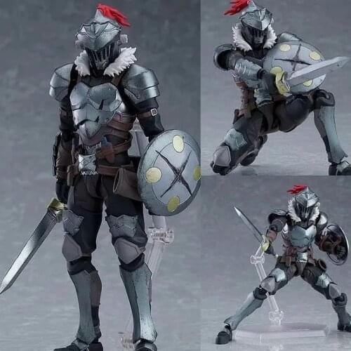 NEW figure Figma 424 Goblin Slayer Articulated PVC Action Figure Collection Model Toys doll gift 15cm
