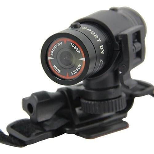 New Mini Bicycle Camera 1080P Video Recorder Sports Cameras Waterproof Portable Camera Outdoor Helmet Camcorder Aluminium Alloy