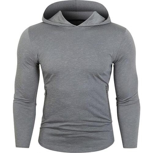 Hoodies Sweatshirts Streetwear Zipper Stitching Pullover Top Casual Pullover Hooded Tops Autumn Winter Men Sweatshirt Outerwear