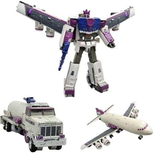 Unique Toys Transformation UT Y-01 Y01 G1 Octane Triple Changers Fuel Supply Provider Action Figure Robot Model Toys
