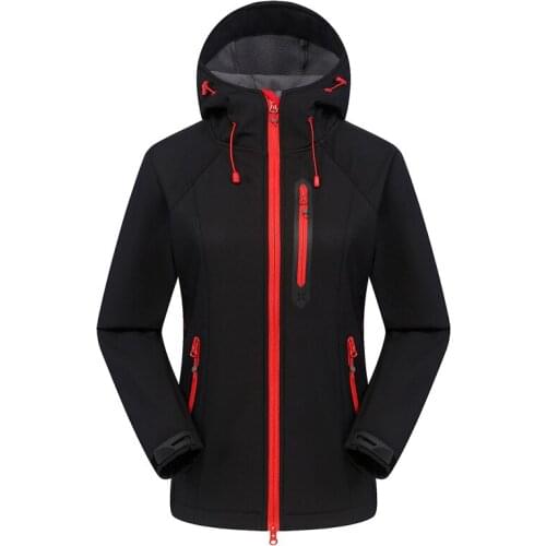 Ladies outdoor softshell jackets, running, fishing, camping clothes, sports jackets, sweatshirts
