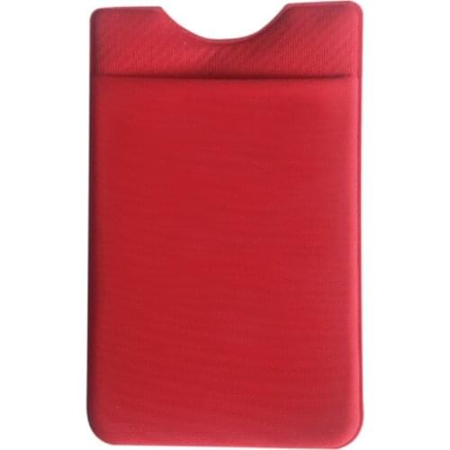 2019 Fashion Elastic Lycra Adhesive Cell Phone ID Credit Card Holder Women Sticker Pocket Wallet Case Card Holder #W