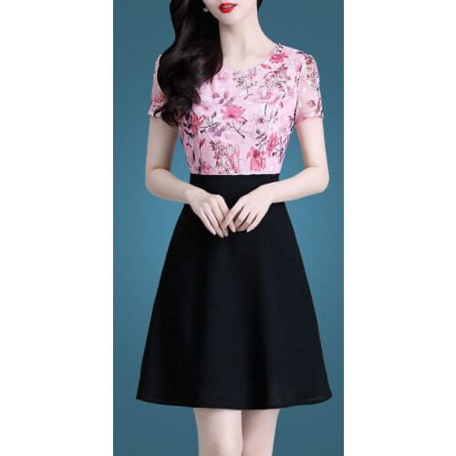 S-4XL Women Dress Summer Retro Vintage Party Dress Patchwork Elegant Vestidos Casual Plus Size Sexy New Year 4630