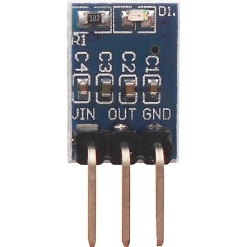 AMS1117-3.3 DC 5V to 3.3V Step-Down Power Supply Module LDO 800MA