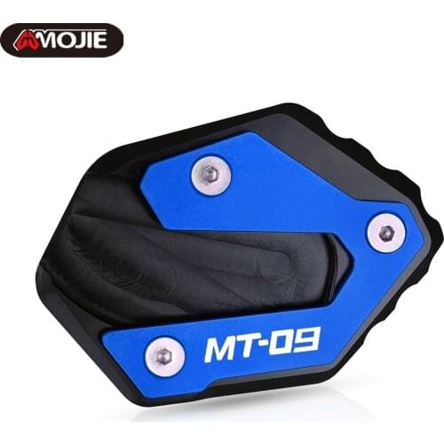 For Yamaha MT-09 Tracer MT09 2015 2016 2017 2018 2019 2020 2021 Motorcycle Kickstand Foot Side Stand Extension Pad Support Plate