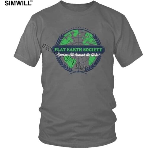 Vintage Classic Flat Earth Society Members Around The Globe Tshirt Mens Leisure Soft Cotton T Shirt O Neck Short Sleeve Map Tee