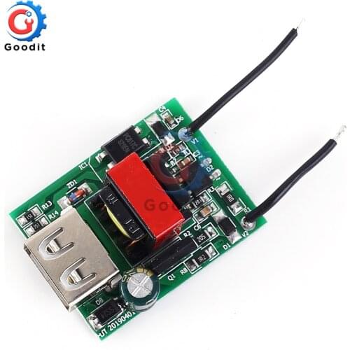 Isolation Decompression Module Buck Converter Stabilizer DC-DC Step Down Module 72V/60V/48V to 5V1A USB Galvanic Power Supply