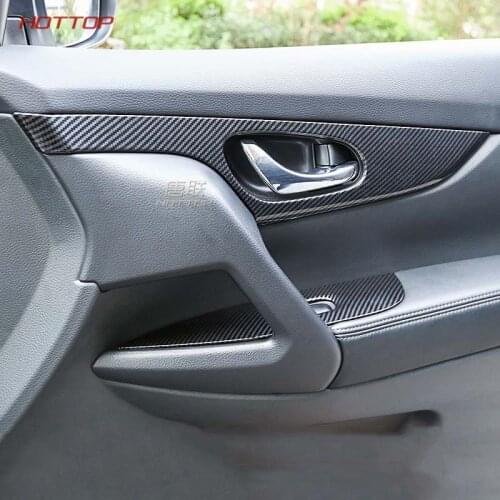 Window Switches Cover For Nissan X TRAIL X-trail Xtrail Rogue T32 2014 2015 2016 2017 2018 ABS Auto Accessories Interior