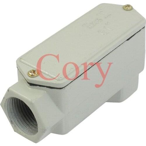 1PCS Metal Case G3/4" 2 Hole G1" 2 Hub 3 Hub Linear Cylindrical Explosion-proof Conduit Outlet Box