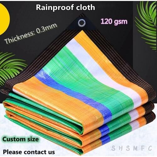 Rainproof Cloth Outdoor Tarpaulin Garden Plant Linoleum Shed Boat Car Canopys Waterproof Cloth Canvas Balcony Waterproof Clot