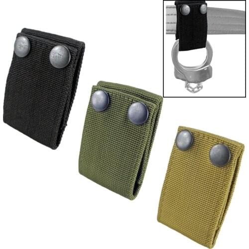 Nylon Universal Multifunctional Quick Release Handcuff Cases Handcuffs Lanyard Strap Belts Portable Hand Cuff Holders Pouches