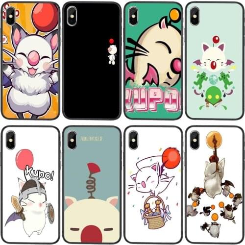 For Xiaomi Mi 11 10T 10S 10 Ultra Pro Lite Poco X3 NFC CC9 Final Fantasy Moogle Charming Accessories Phone Covers